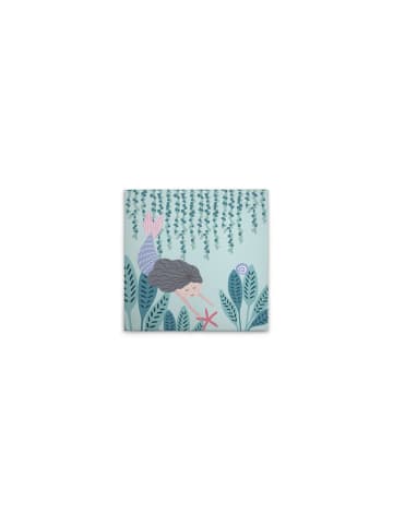 A.S. Création Leinwandbild Canvas Seafriends Blau