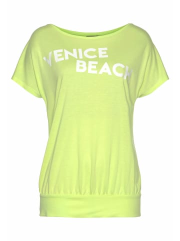 Venice Beach Kurzarmshirt in limone