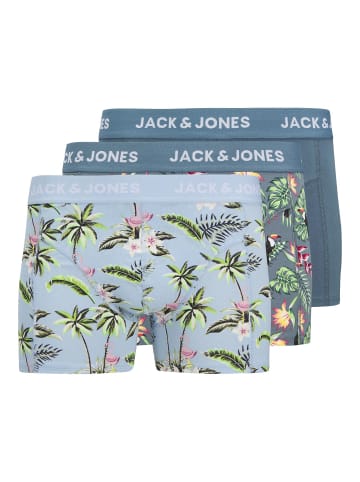 Jack & Jones 3er-Pack Trunks in Chambray Blue
