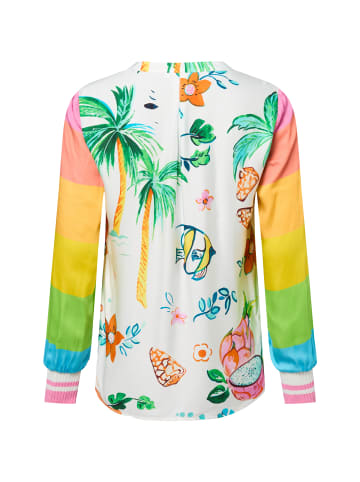 EMILY VAN DEN BERGH Bluse Multi Beach Comic in mehrfarbig