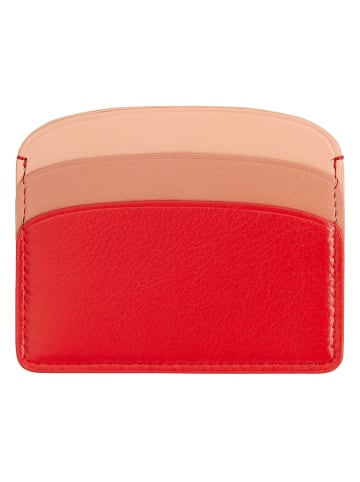 DuDu Boracay Kreditkartenetui Leder 10 cm flame red