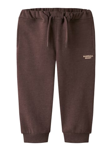 name it Jogginghose NMMOLAF NREG SWE PANT BRU in shaved chocolate
