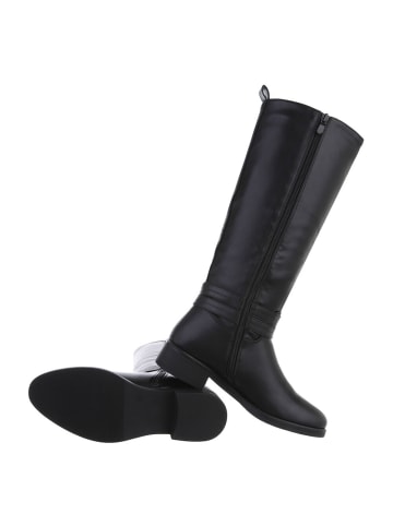 Ital-Design Stiefel in Schwarz