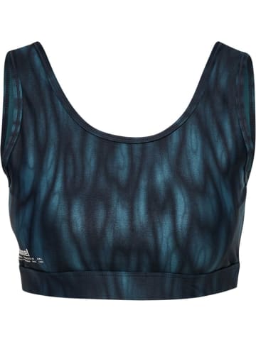 Hummel Sport-BH "Hiit Aop Intensity Bra" in Blau