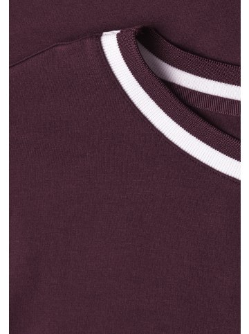 Street One T-Shirt in aubergine