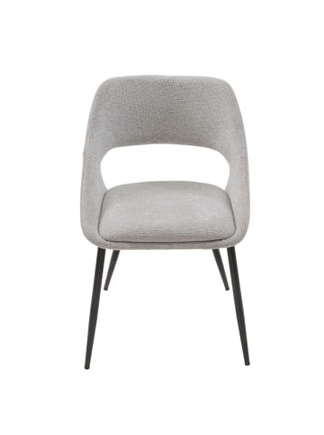 Signature Stühle mit Gestell ELODIE 6er Set in Hellgrau - (W) 51  x (H) 77  x (L) 52  cm