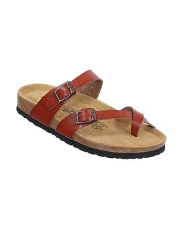 BIOSOFT Sandalen Zehenkreuzer in Braun