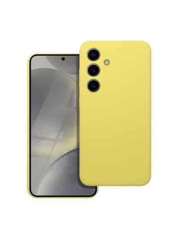 COFI 1453 Smart Magnet Case Handyhülle mit Kartenfach und Magnetverschluss in Gelb