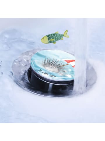 Mr. & Mrs. Panda waschbeckenstöpsel Seeigel ohne Spruch in OZeichenanblue