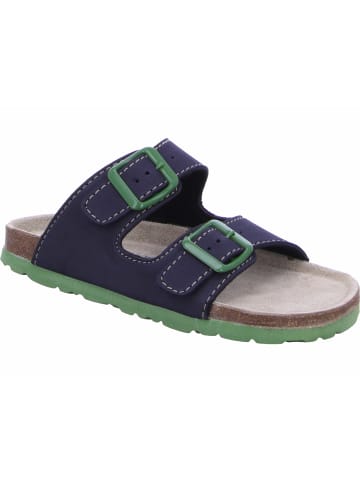 Diverse  Bio-Pantolette in blau