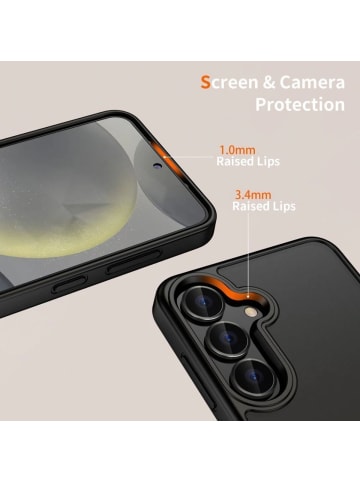 TechProtect Tech-Protect MagMat Hülle Kompatibel mit Xiaomi Redmi 15 4G in Schwarz