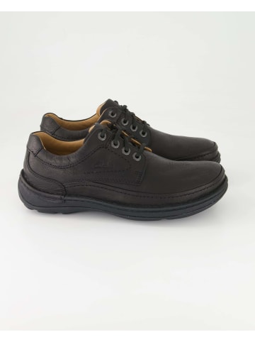 Clarks Klassische Schnürschuhe in Schwarz