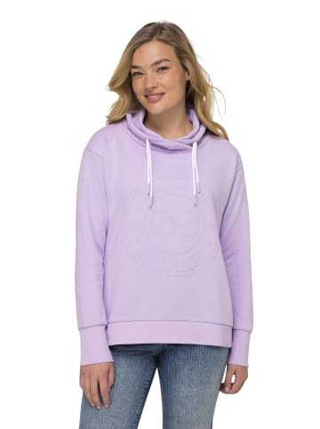 LAURASØN Sweatshirt in zartes lavendel