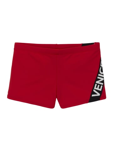 Venice Beach Boxer-Badehose in rot