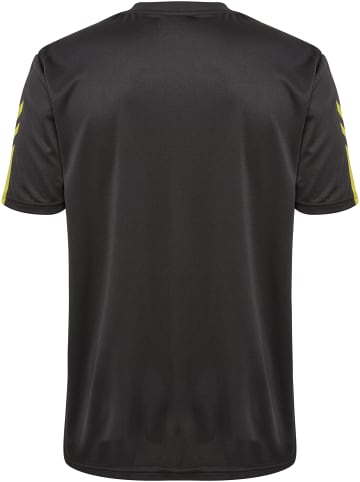 Hummel Hummel T-Shirt Hmlactive Multisport Herren Atmungsaktiv Schnelltrocknend in OBSIDIAN/SULPHUR SPRING