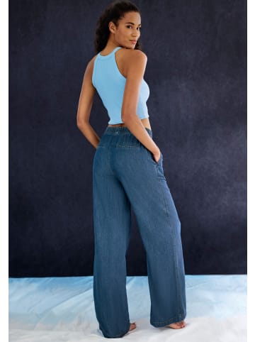 H.I.S Schlupfhose in jeansblau