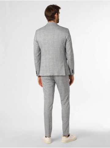 Finshley & Harding London Anzug Brixdon/Hoxdon in blau grau