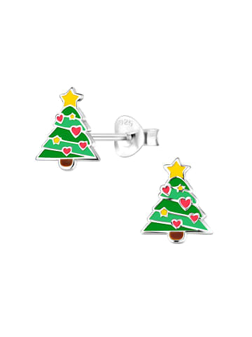 Alexander York Ohrringe, Ohrstecker-Set WEIHNACHTEN in 925 Sterling Silber, 6-tlg.