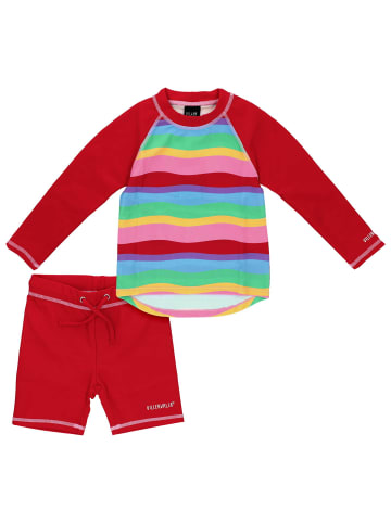 Villervalla Badebekleidung Stripes in rot