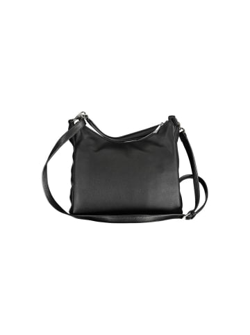 Byblos Schwarze Polyurethan-Handtasche