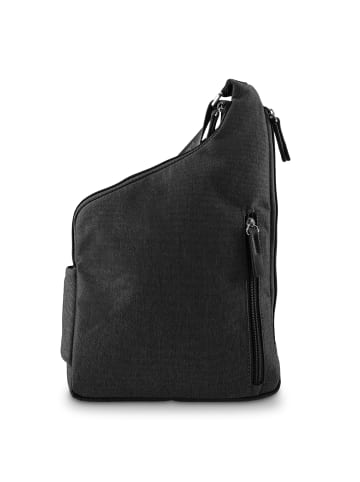 Jost Bergen Umhängetasche RIFD 27 cm in schwarz