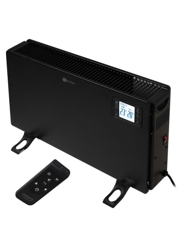 camry Camry CR 7739 Elektrischer Konvektor mit Fernbedienung - 2000 W mit LCD-Display, Schwarz in Schwarz