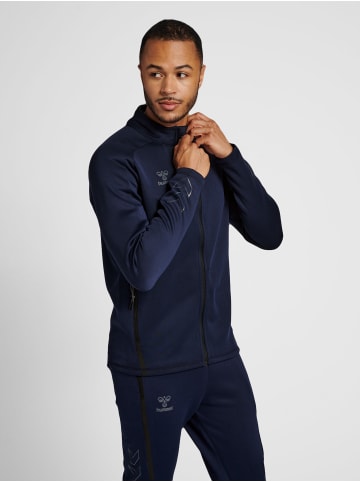 Hummel Reißverschluss Jacke Raglanärmel Hmlcima Herren in MARINE