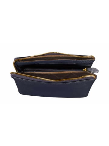 Braun Büffel Umhängetasche für Damen in blau