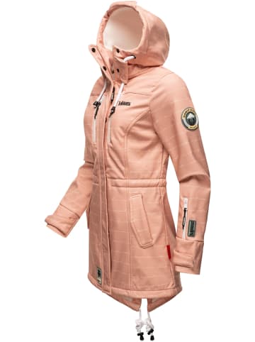 Marikoo Funktionsmantel Zimtzicke in Rose Lines