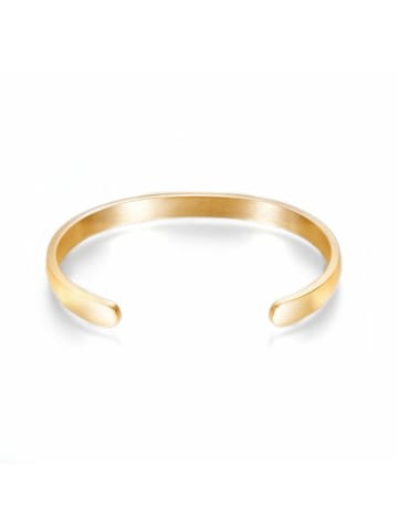 Steel_Art Armband Amplexus schwarz farben in goldfarben