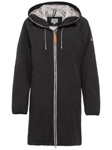Camel Active Funktionsmantel aus recyceltem Polyester in Schwarz