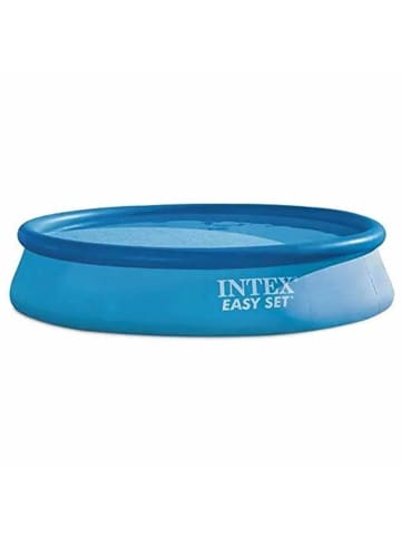 Intex Easy Set Pool Aufstellpool 396cm x 84cm x 74cm in Blau ab 6 Jahre