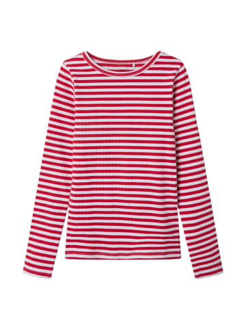 name it Name It Rib Langarmshirt Suraja in Lollipop Stripe 116