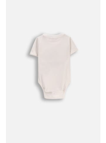 Coccodrillo Body mit kurzen Ärmeln in ecru