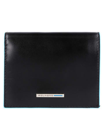 Piquadro Blue Square Geldbörse Leder 11 cm in black