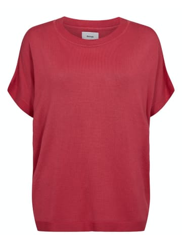 NÜMPH Rundhalspullover für Damen in rot