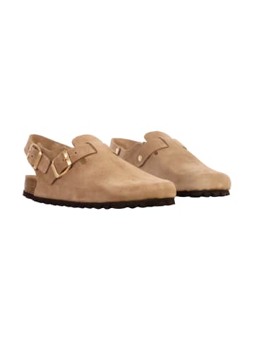Divine Factory Lederpantoletten Noga Boreal BS Edge Braun