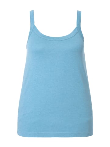 Ulla Popken Strick-Top in helles petrol