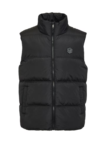 Threadbare Weste THB Jacket Gilet Lethame in Black