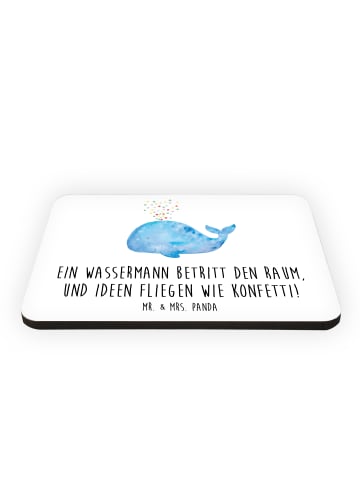 Mr. & Mrs. Panda Magnet Wassermann Ideenflug mit Spruch in Weiß