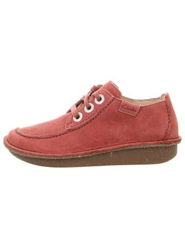 Clarks Schnürschuhe in rot