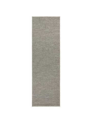 BT Carpet Flachgewebe Läufer Nature Grau Anthrazit