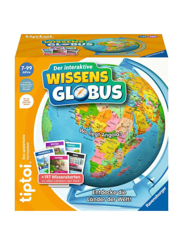 Ravensburger Lernspiel tiptoi® Der interaktive Wissens-Globus 7-99 Jahre in bunt