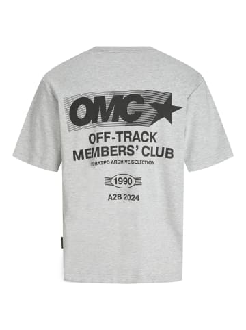 Jack & Jones T-shirt in Light Grey Melange