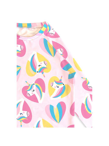Denokids Badeshirt Pink Unicorn in pink