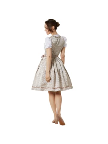 tectake Midi-Dirndl Ella in champagner