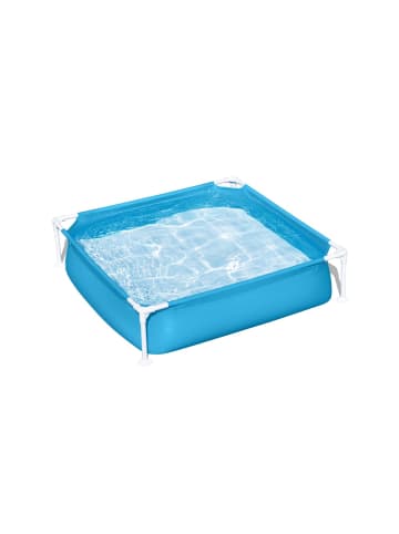 Bestway Bestway® My First Frame Pool 122 x 122 x 30,5 cm, blau , eckig in Blau ab ohne Altersbeschränkung