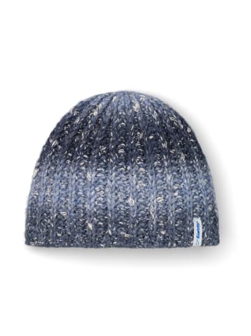 Eisbär Strickmütze aus Bio-Baumwolle für Damen in blau