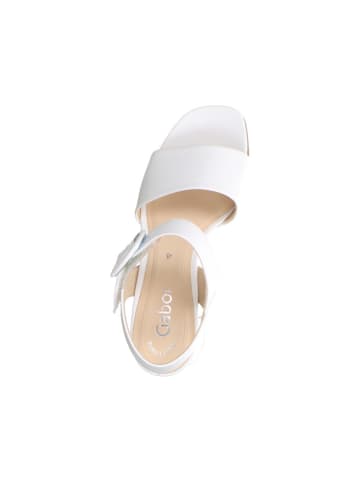 Gabor Riemchen Sandalen für Damen in weiss