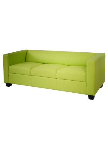 MCW 3er Sofa Lille, Kunstleder, hellgrün